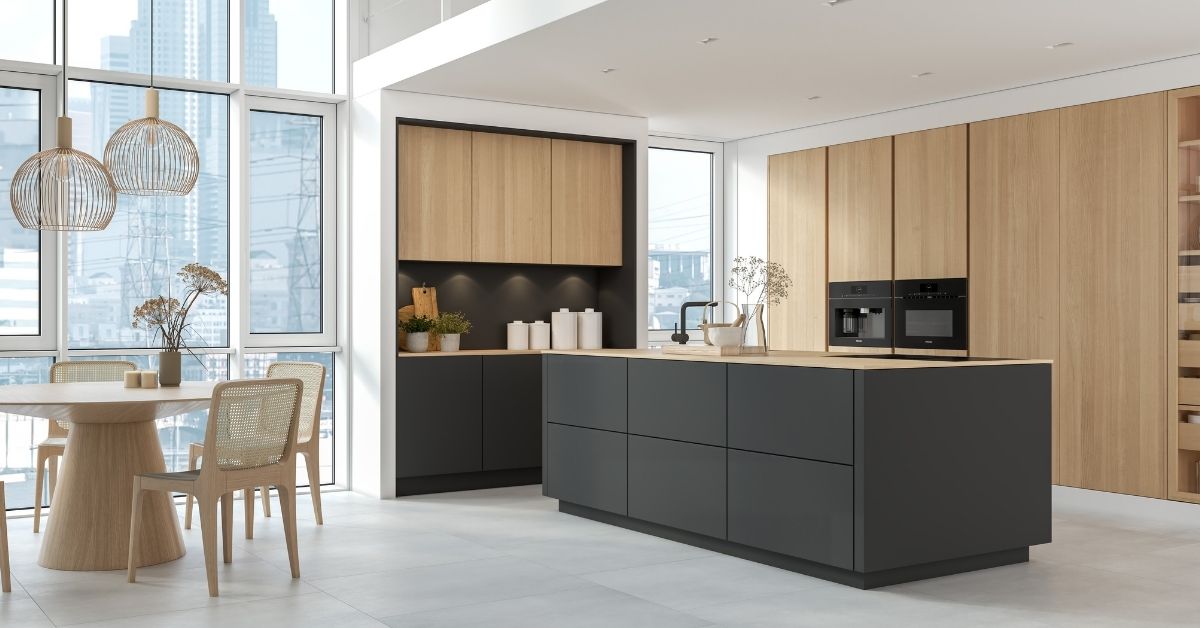 21+ Black Japandi Kitchen Design Ideas