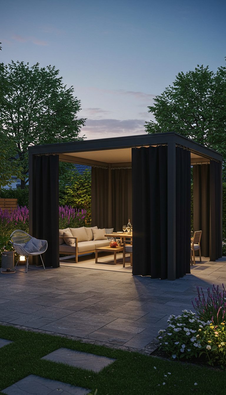 12 Stylish Backyard Patio Curtain Ideas for Every Home 10 Blackout Curtains for Maximum Privacy