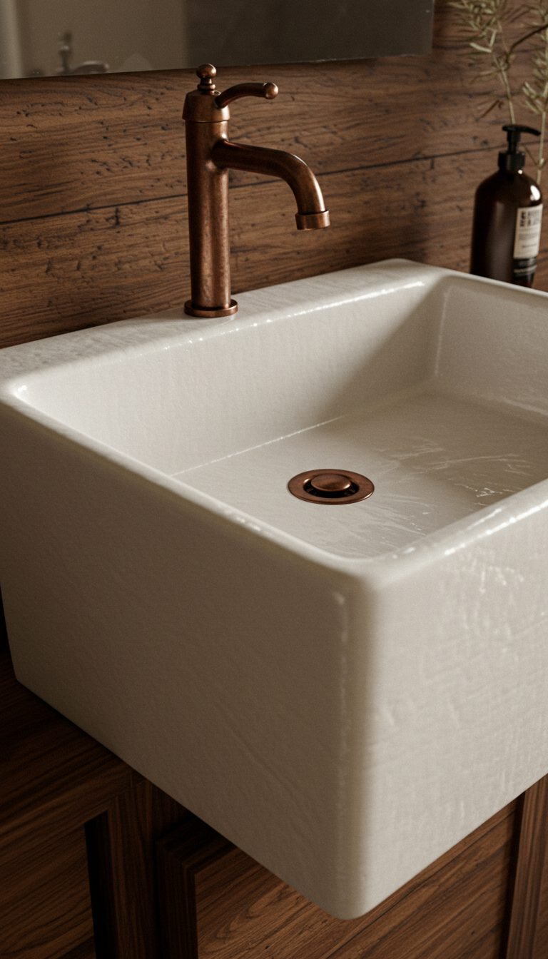 14 Boho Bathroom Sink Ideas for a Stylish Space 10 Farmhouse-Inspired Apron Sink