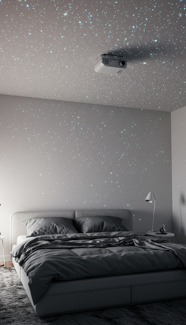 13 Futuristic Bedroom Ideas for a Sleek Modern Look 10 Interactive Projection Technology