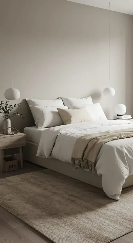 8. Neutral-Toned Bedroom