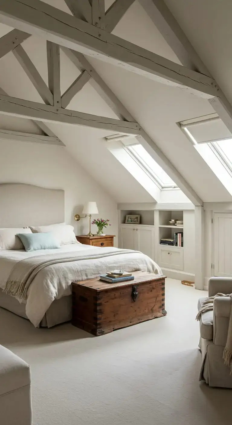 17 Bedroom Style Ideas for a Modern Look 11 9. Attic Hideaway