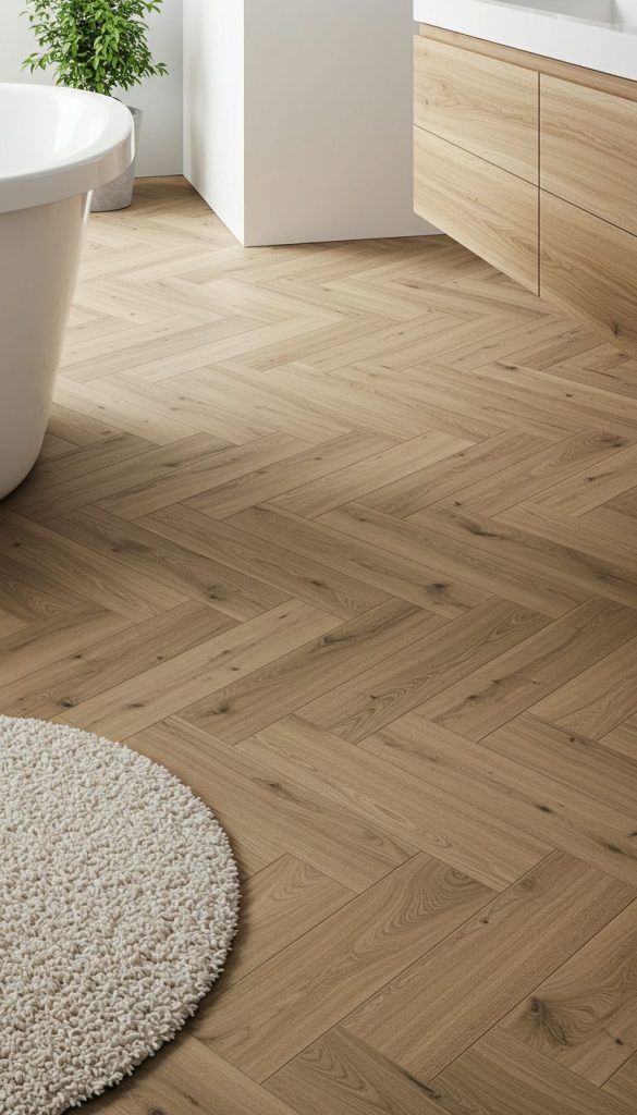 13+ Stunning Bathroom Floor Ideas to Transform Your Space 9 Budget-Friendly Laminate Flooring
