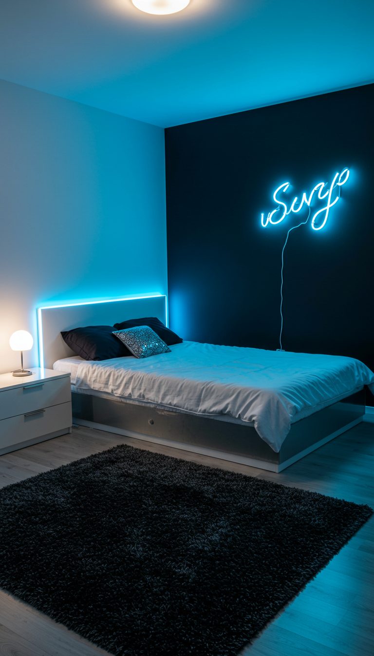 13 Futuristic Bedroom Ideas for a Sleek Modern Look 11 Futuristic Color Schemes and Neon Accents