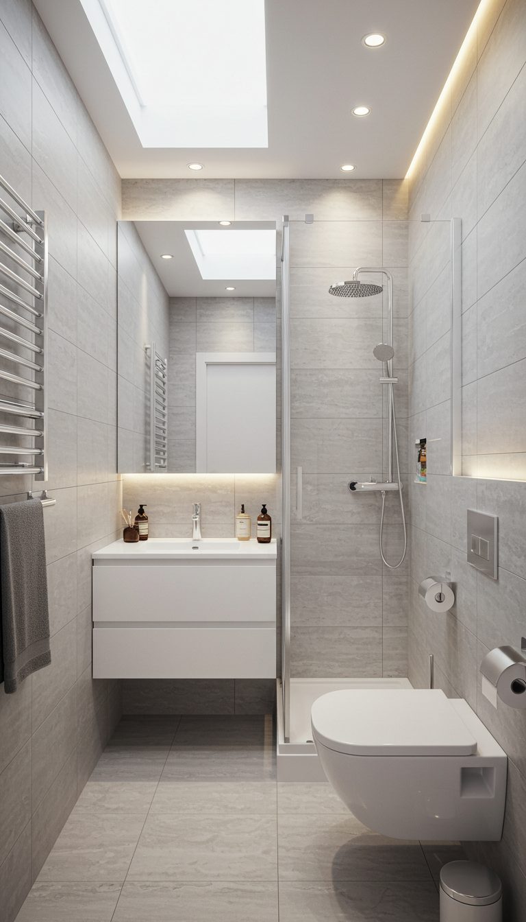Small Bathroom Design Ideas: 15 Smart & Stylish Tips 11 Install Proper Lighting