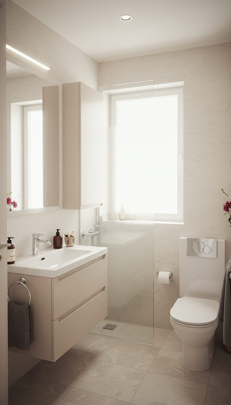 12 Inspiring Bathroom Ideas for Any Home 11 Small Space Solutions