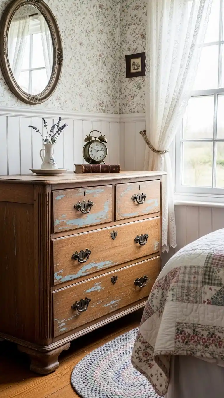 25 Simple English Cottage Bedroom Ideas to Try 27 Chic Chests of Drawers