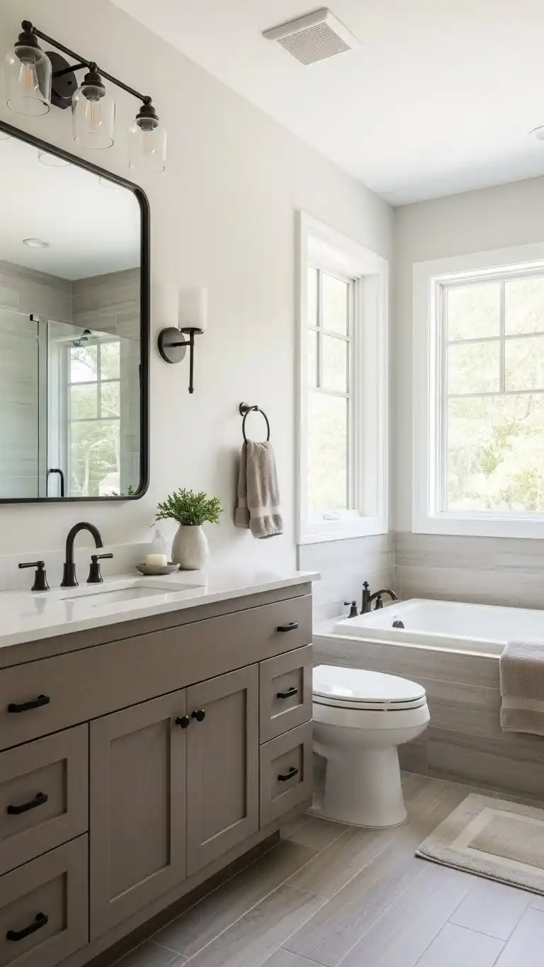 21 Inspiring Master Bathroom Ideas for a Fresh Look 2 Choosing the Right Color Palette and Materials