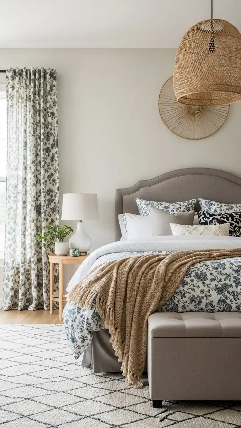 21 Simple Bedroom Decor Ideas on a Budget 2 Choosing the Right Color Scheme and Textures
