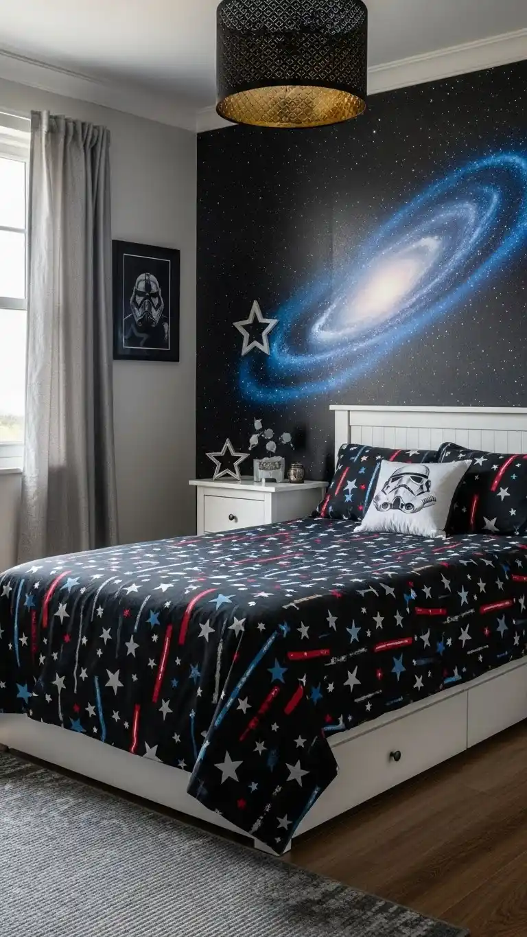 25 Creative Star Wars Bedroom Decor Ideas 2 Choosing the Right Star Wars Colors and Themes