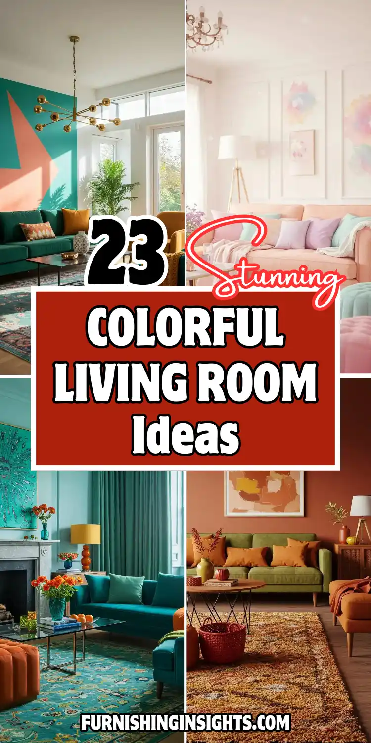Inspiring Colorful Living Room Ideas You’ll Love 1 Colorful Living Room