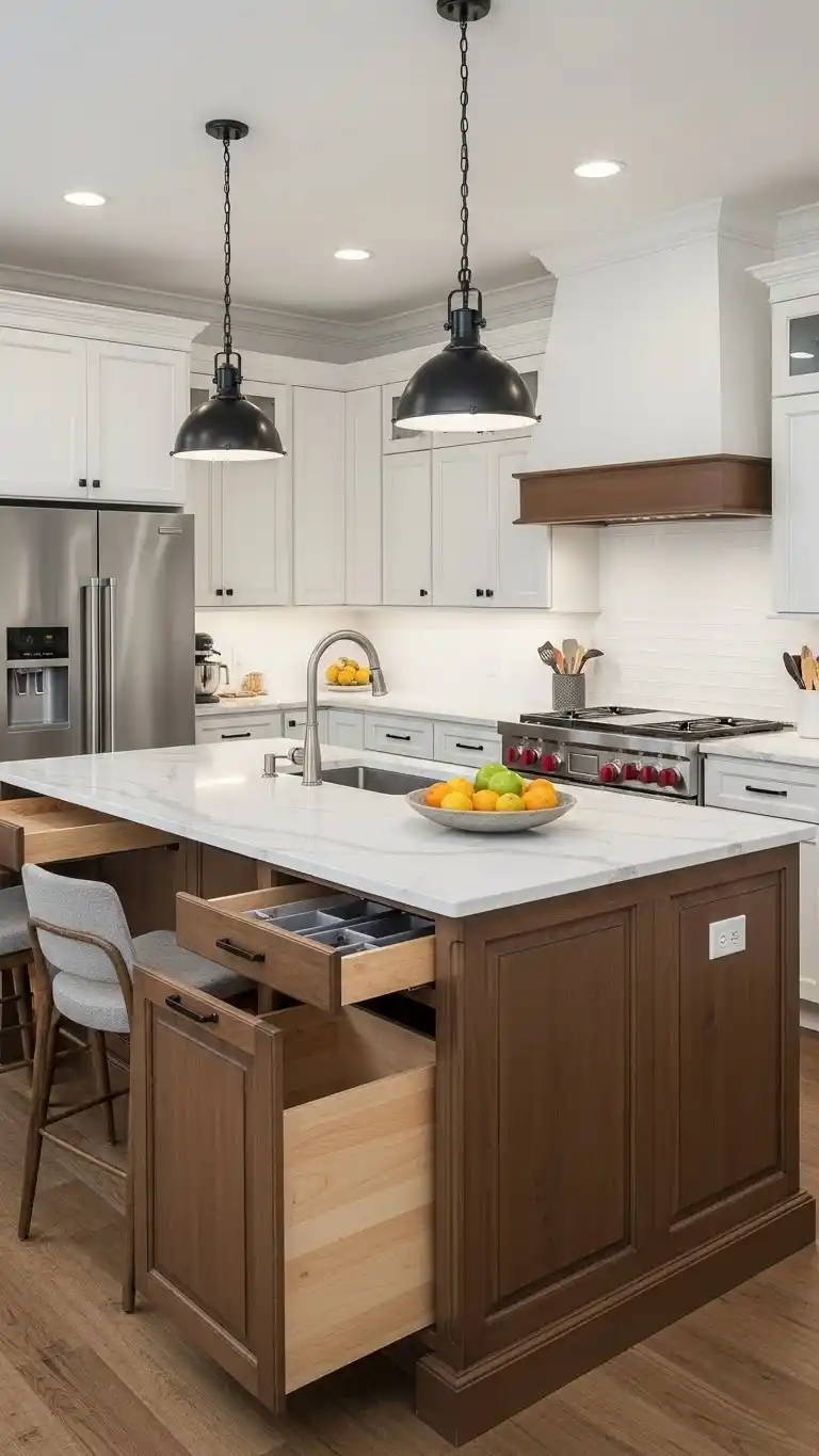 15 Smart U Shape Kitchen Island Ideas You’ll Love 2 Essential Tips Before Designing Your U Shape Kitchen Island