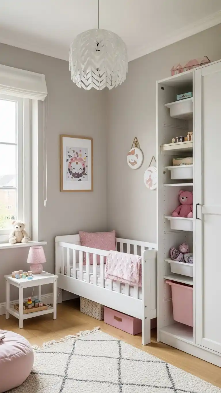 21 Toddler Girl Bedroom Ideas Small & Stylish 2 Essentials of a Small Toddler Girl’s Bedroom