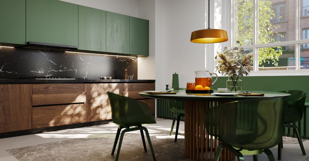 Green Color Kitchen Ideas