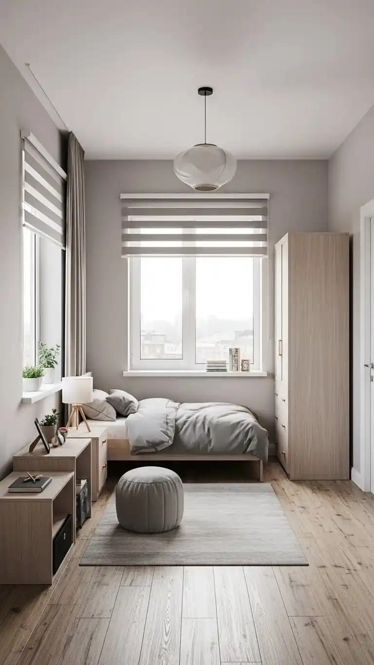19 Small Shared Bedroom Ideas That Feel Calm and Organized 2 How Smart Layouts Improve Daily Living