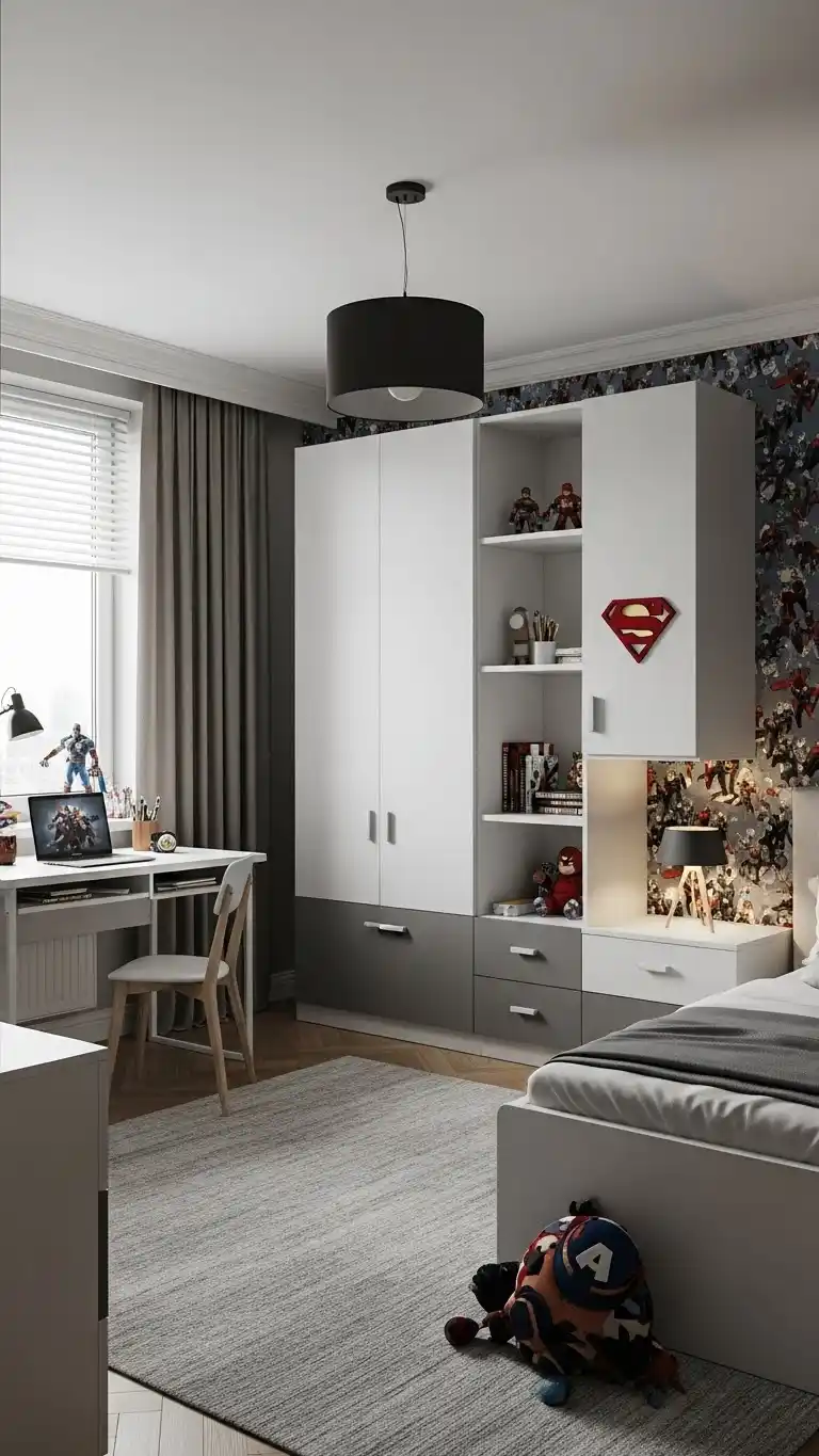 15 Cool Marvel Bedroom Ideas for Boys’ Spaces 1 How to Plan a Marvel Bedroom for Boys