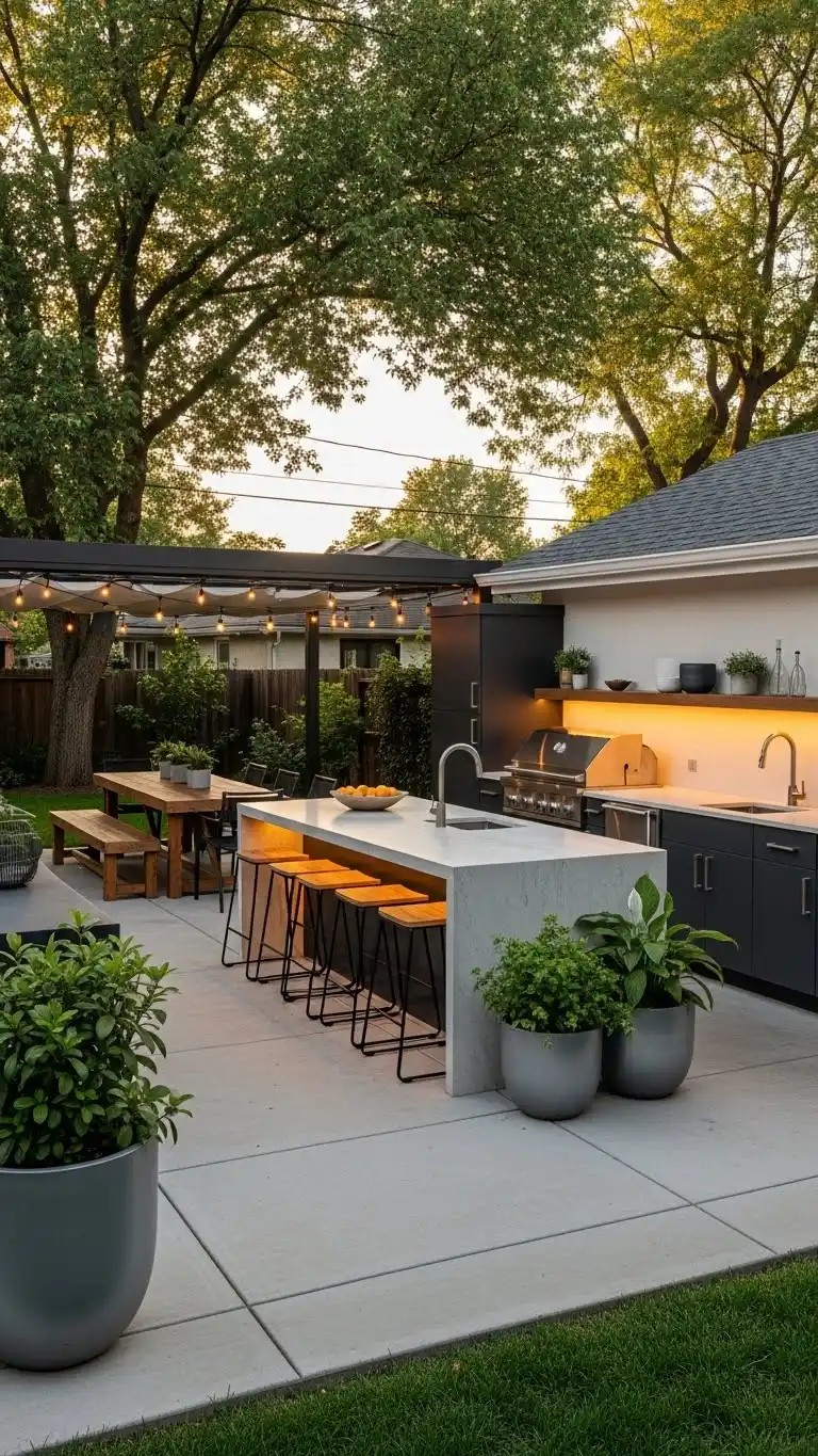 13 Modern Outdoor Kitchen Ideas for Every Backyard 2 Key Considerations Before Designing Your Outdoor Kitchen