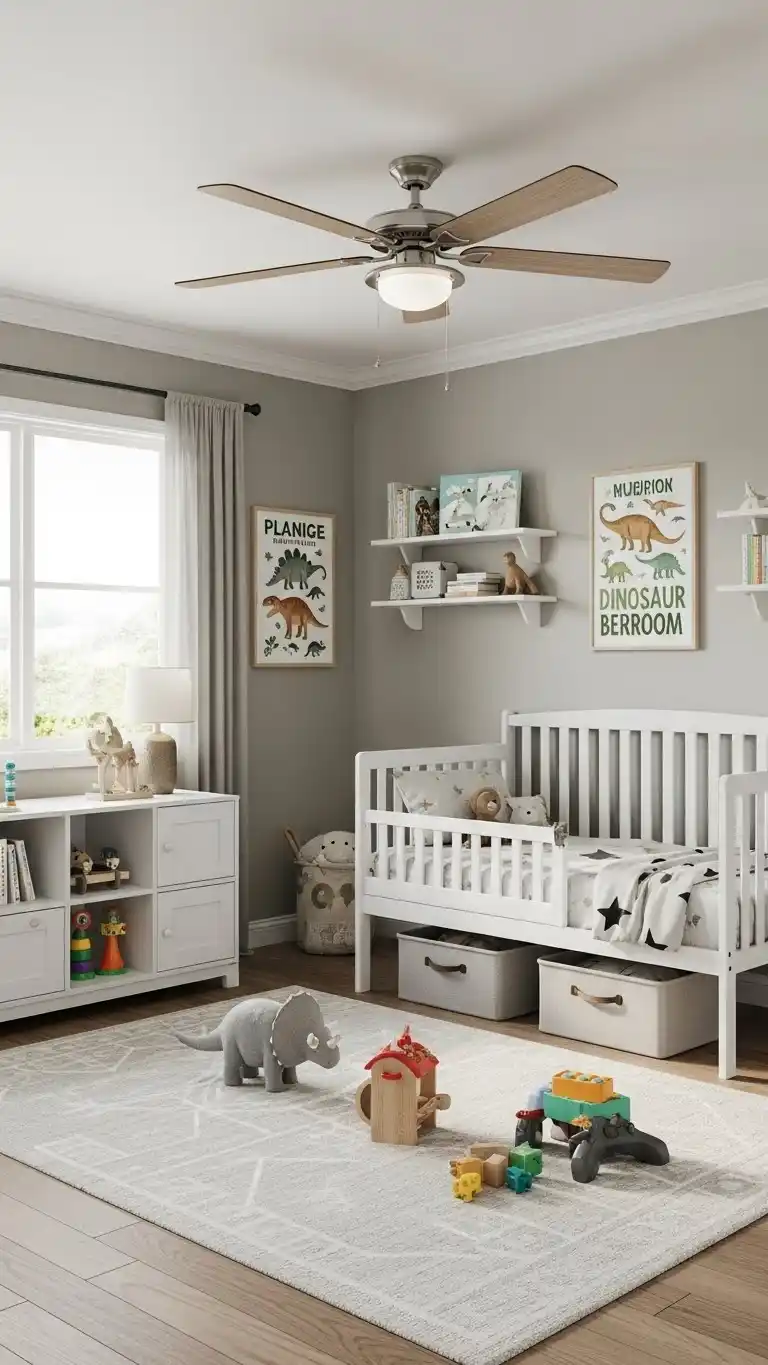 21 Dinosaur Bedroom Ideas For Boy Toddlers You’ll Love 2 Key Considerations Before Designing a Dinosaur Bedroom