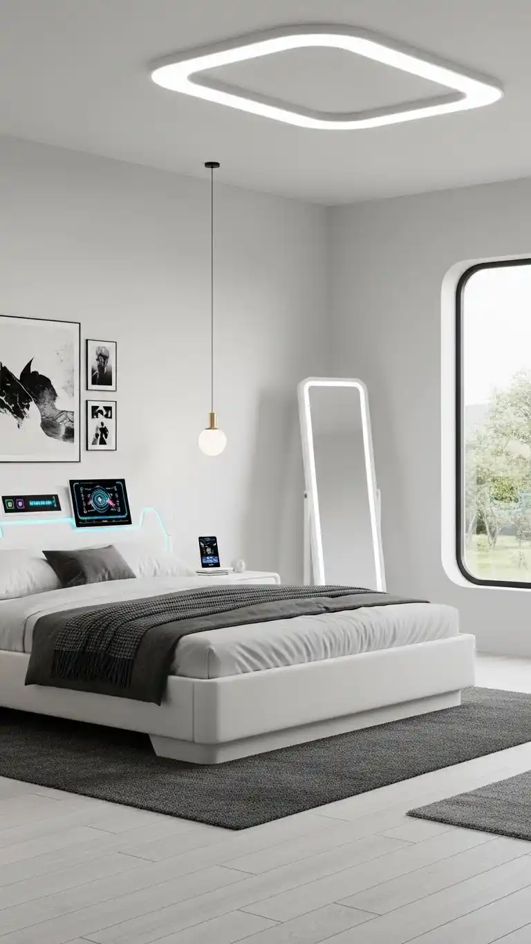 13 Futuristic Bedroom Ideas for a Sleek Modern Look 2 Key Elements of a Futuristic Bedroom
