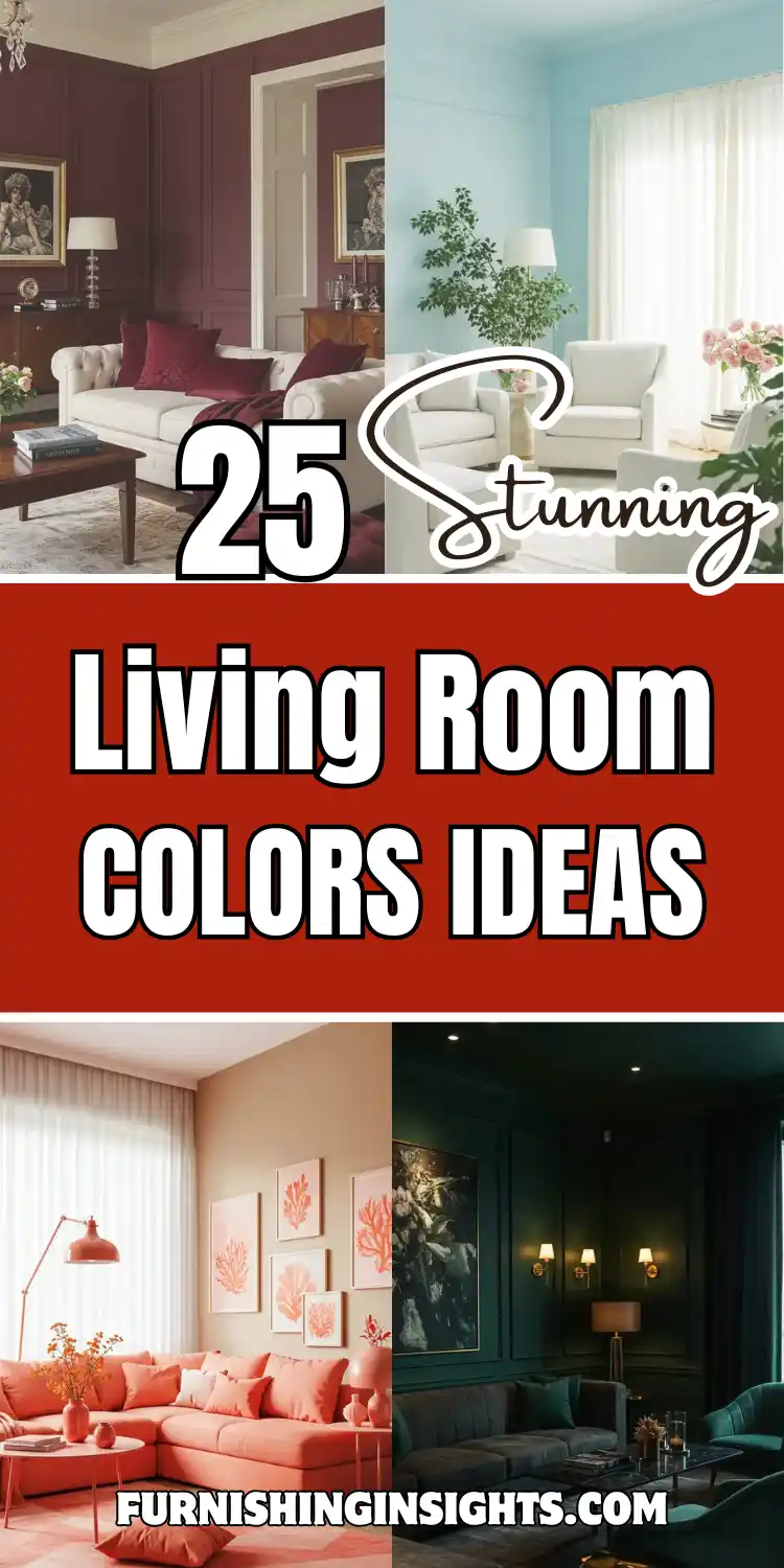Chic Living Room Colors Ideas for Every Home Style 1 Living Room Colors