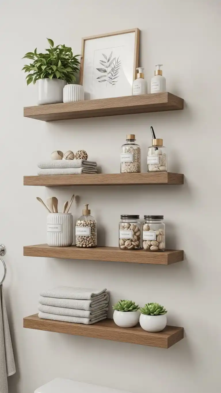 19 Bathroom Shelf Decor Ideas for a Stylish Space 1 Planning Your Bathroom Shelf Decor