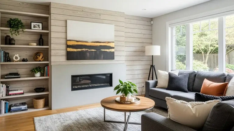 Shiplap Wall Ideas for Living Rooms: 25 Creative Styles to Try 4 Shiplap Wall Ideas for Living Rooms 1