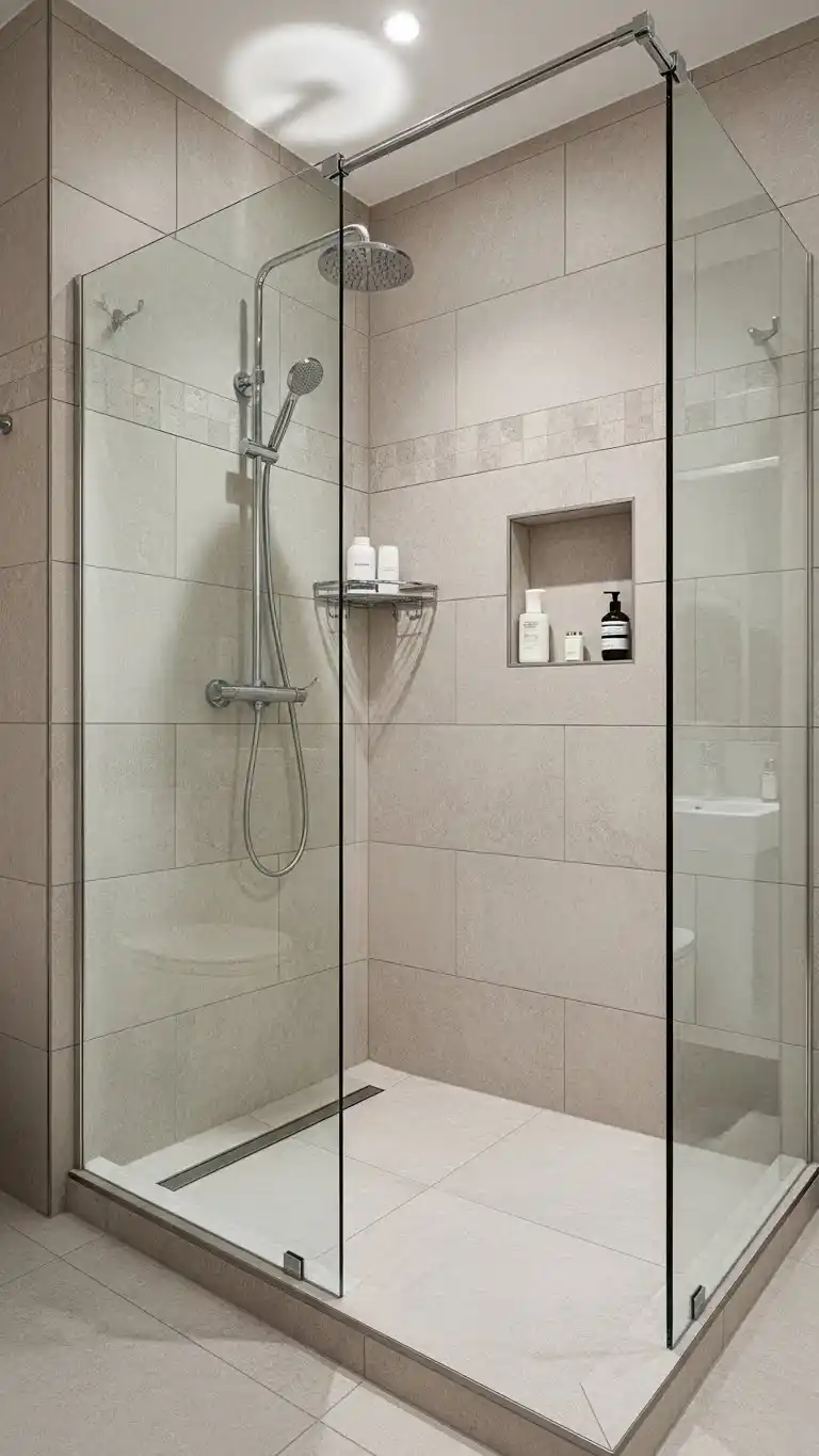 11 No Door Shower Ideas for a Modern Bathroom Look 2 Things to Consider Before Installing a No Door Shower