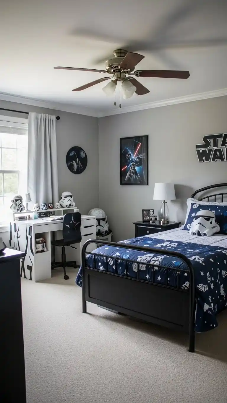25 Creative Star Wars Bedroom Decor Ideas 1 Tips for Planning Your Star Wars Bedroom Makeover
