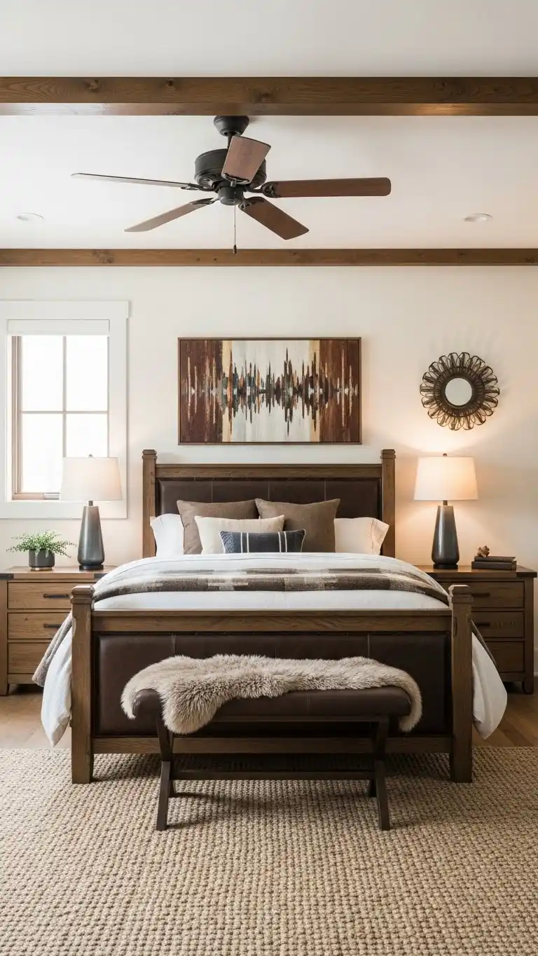 25 Stylish Western Ranch Bedroom Ideas for Any Home 1 Western Ranch Style