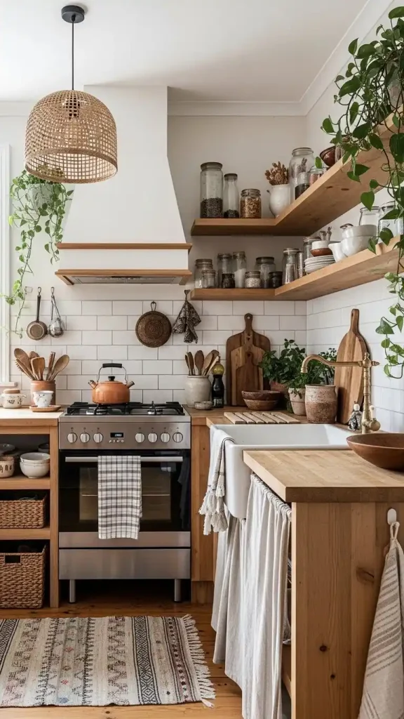17 Boho Kitchen Ideas for a Warm, Relaxed Look 1 What Makes a Kitchen Truly Boho in Style