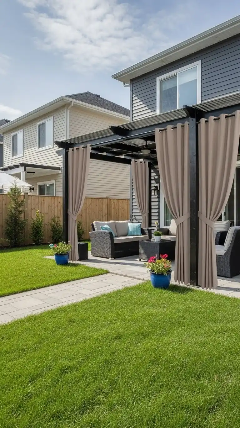 12 Stylish Backyard Patio Curtain Ideas for Every Home 1 Why Backyard Patio Curtains Are More Than Just Decoration