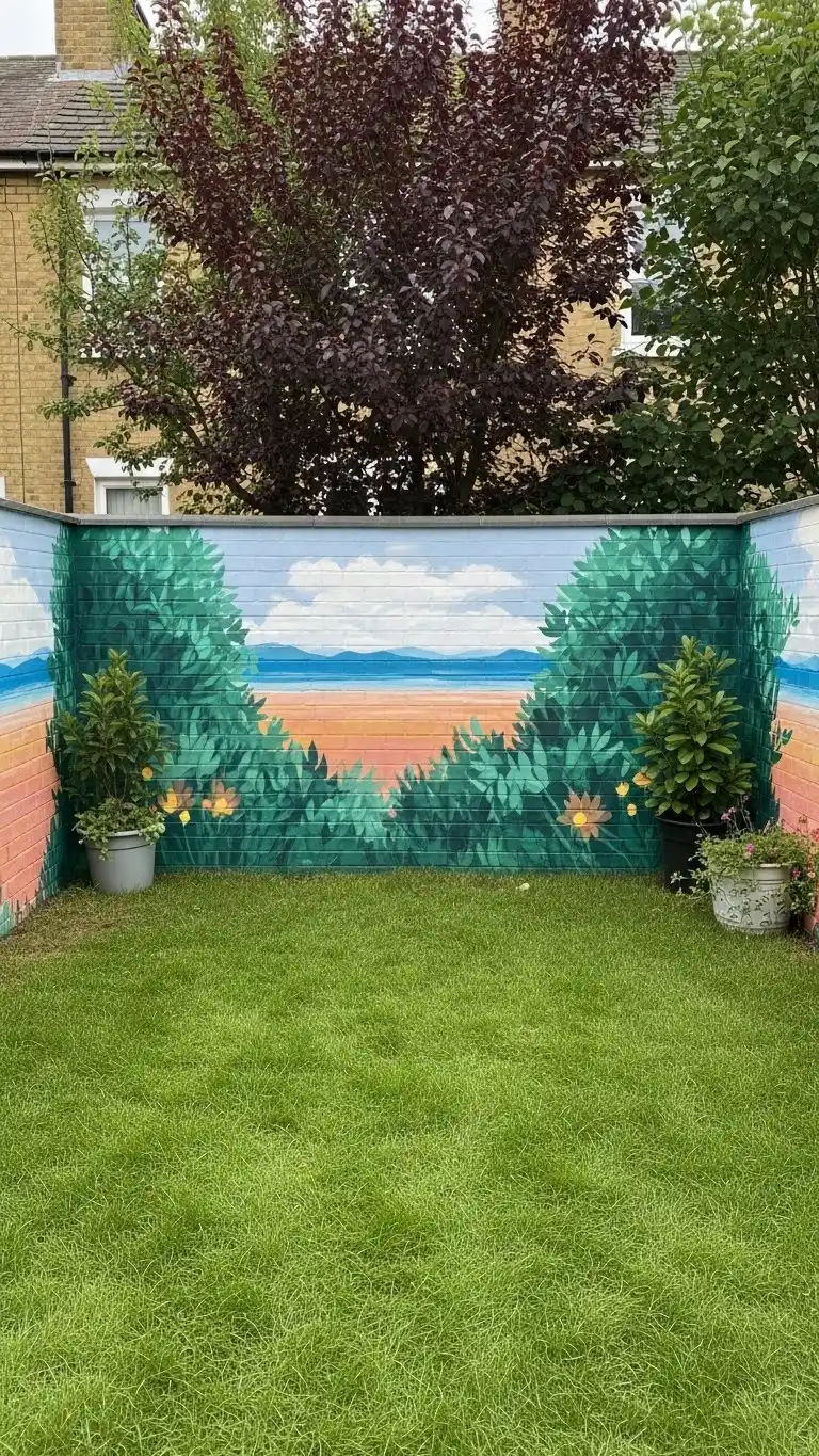 15 Stunning Backyard Garden Wall Painting Ideas 1 Why Backyard Wall Painting Can Completely Transform Your Outdoor Space