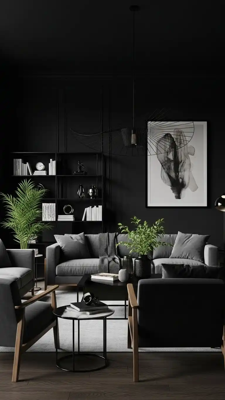 Black Living Room Ideas to Transform Your Space 2 Why Black Works in Modern Living Rooms
