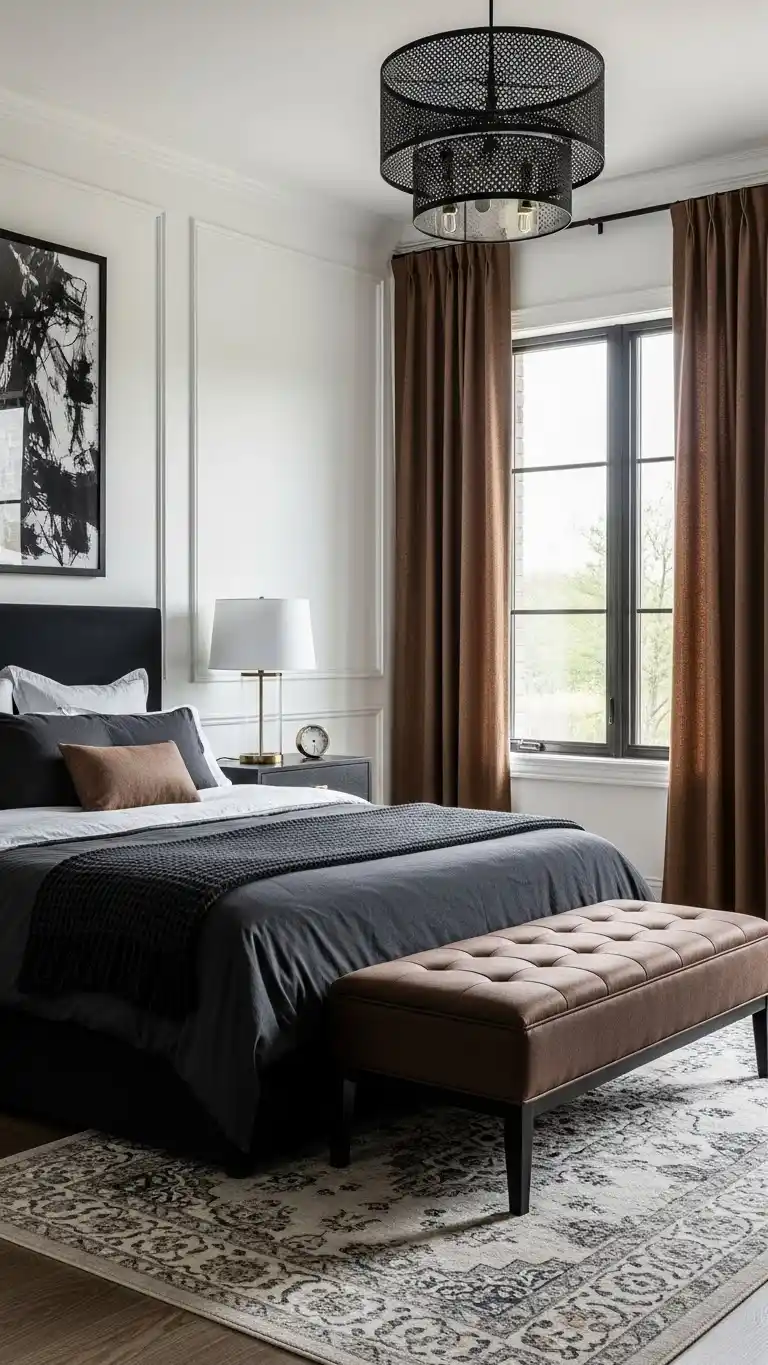 19 Stylish Black and Brown Bedroom Ideas for Any Home 2 Why Black and Brown Bedrooms Are Gaining Popularity