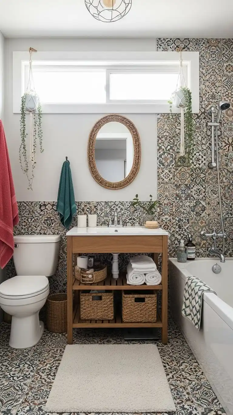 15 Easy Boho Bathroom Ideas to Refresh Your Space 1 Why Choose a Boho Bathroom?