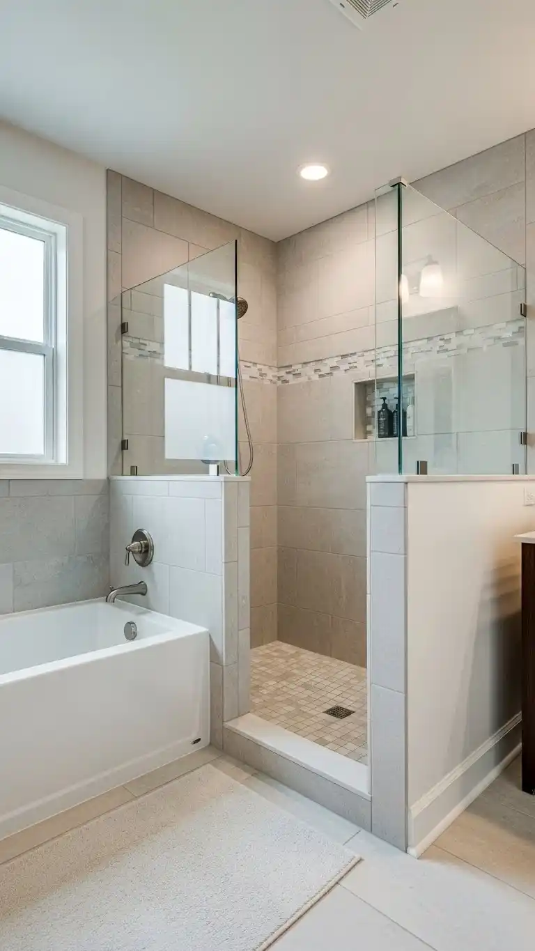 12 Half Wall Shower Ideas for a Bright & Chic Bathroom 1 Why Choose a Half Wall Shower?