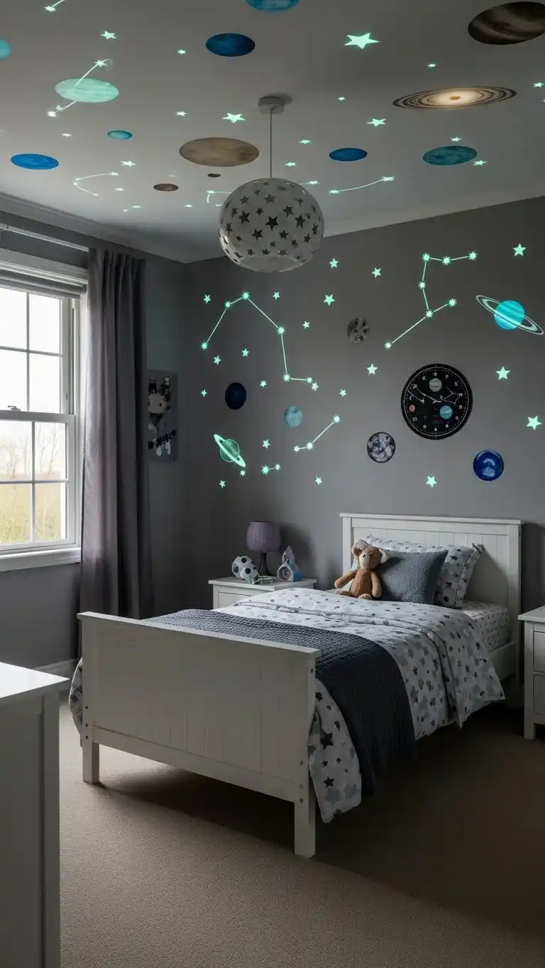 12 Space Themed Girl Bedroom Designs She’ll Adore 1 Why Space Themed Bedrooms Are Perfect for Girls