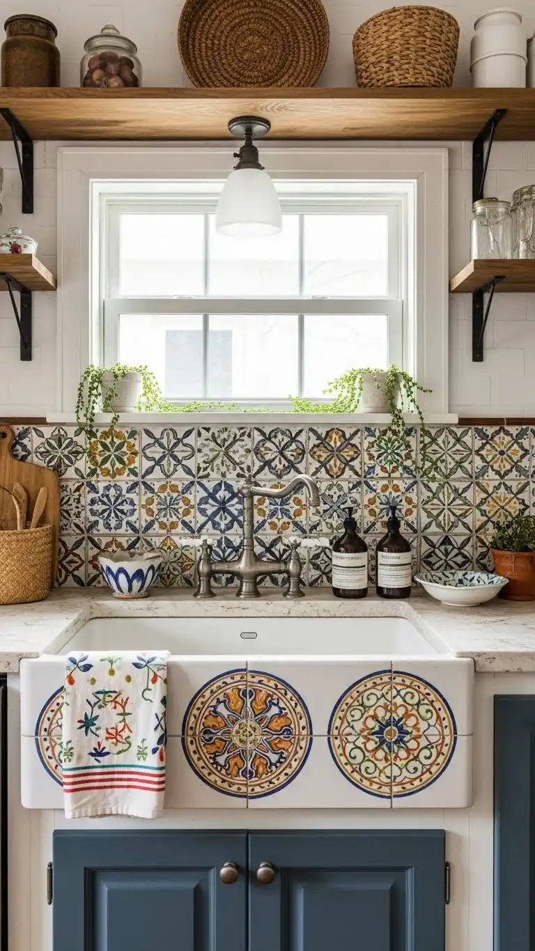 16 Bohemian Kitchen Sink Inspirations to Try 1 Why the Kitchen Sink is a Bohemian Focal Point