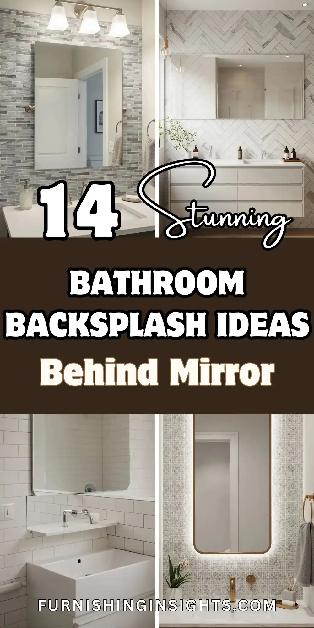 Creative Bathroom Backsplash Ideas Behind Mirror for a Stylish Touch 1 Bathroom Backsplash Ideas Behind Mirror