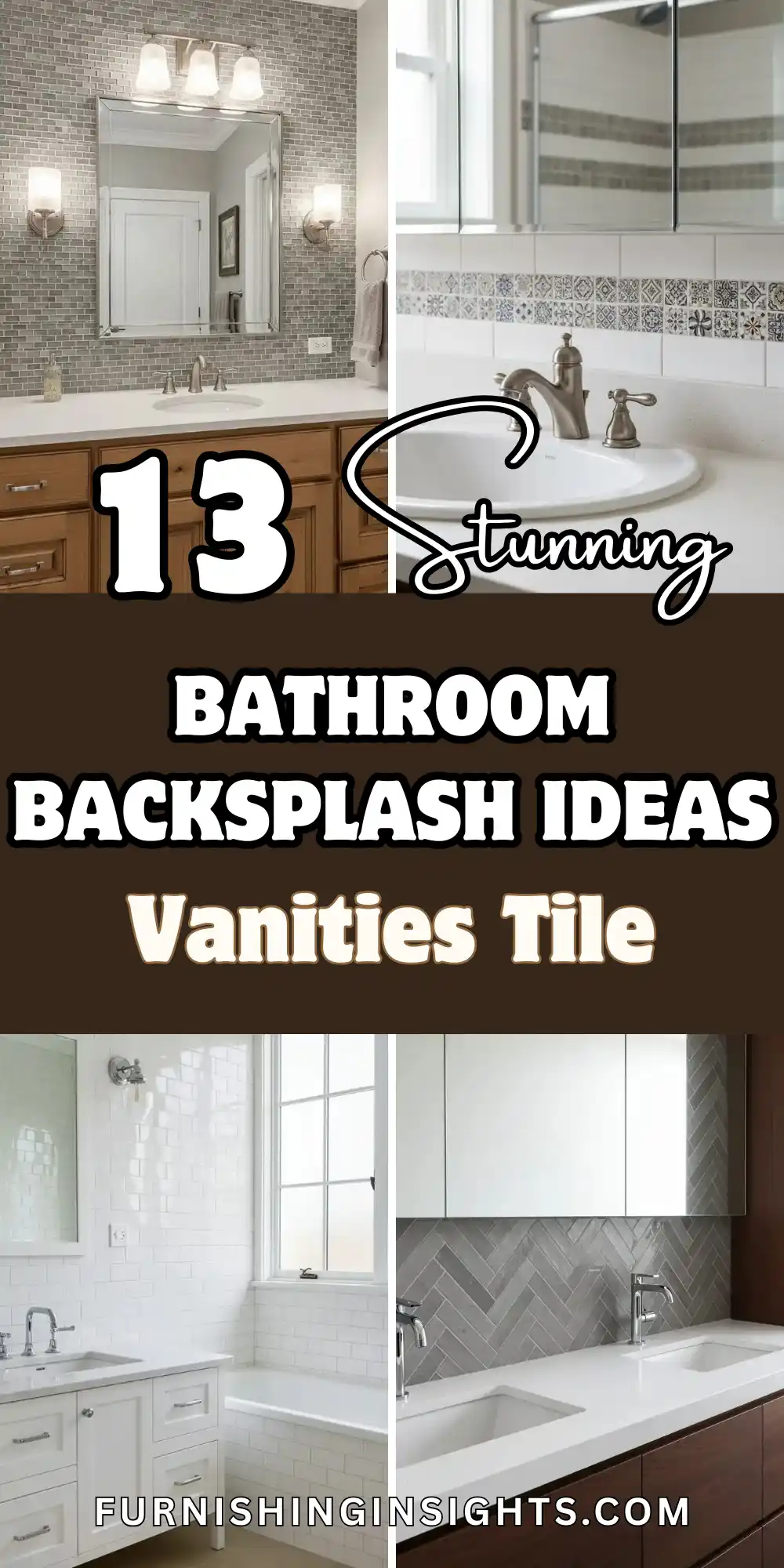 13 Bathroom Backsplash Ideas Vanities Tile You’ll Love 1 Bathroom Backsplash Ideas Vanities Tile
