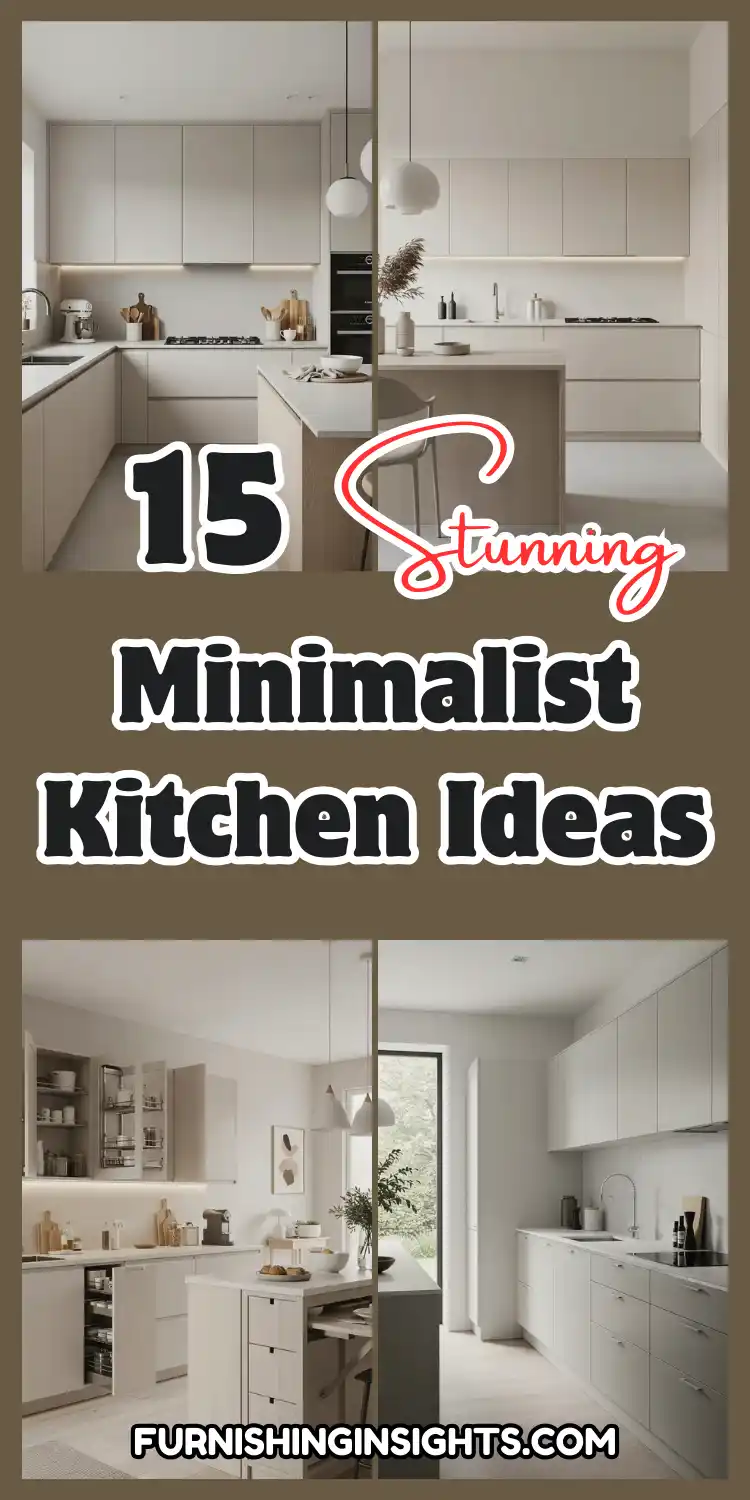 15 Minimalist Kitchen Ideas for a Clean & Modern Look 1 Minimalist Kitchen