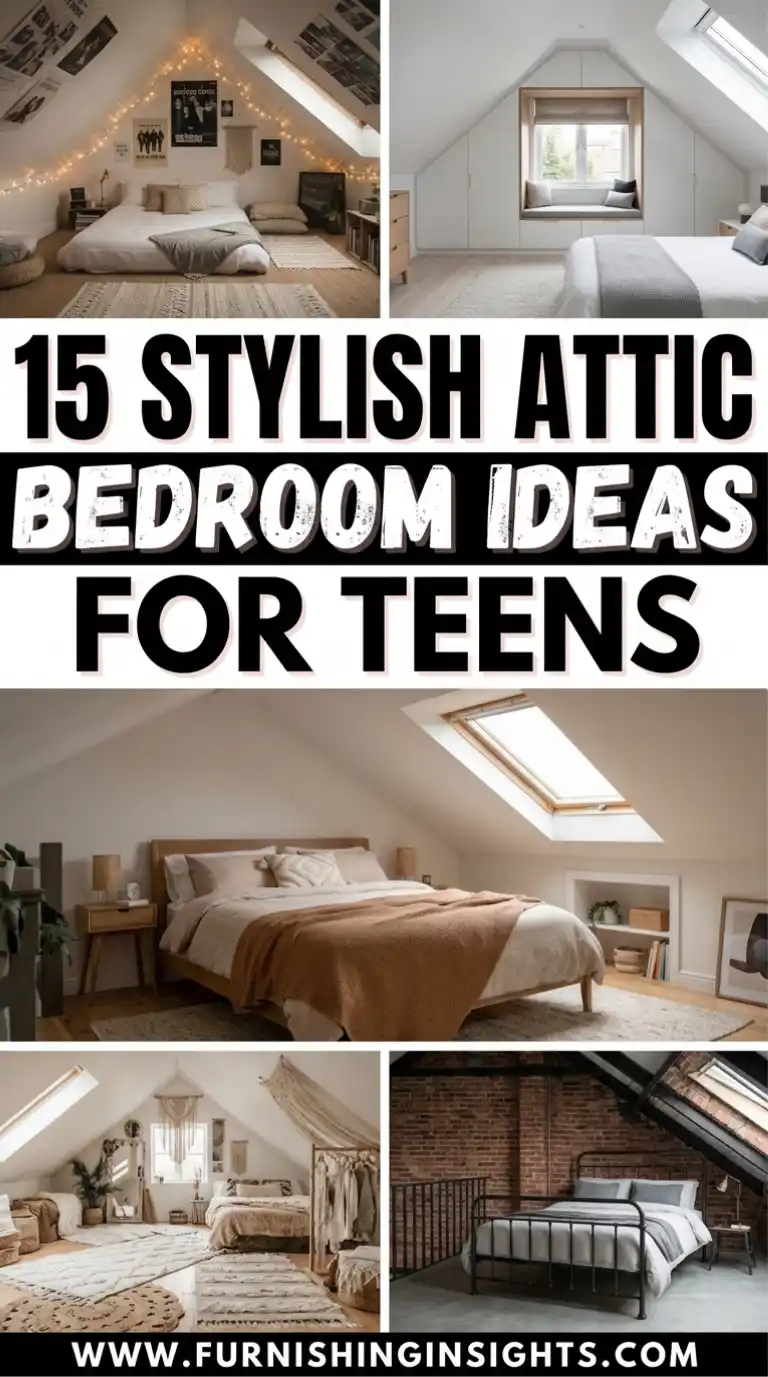 15 Stylish Attic Bedroom Ideas for Teens That Wow 1 15 Stylish Attic Bedroom Ideas for Teens