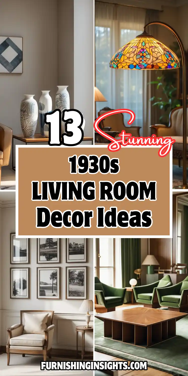 1930s Living Room Decor Ideas: Classic Art Deco Tips and Modern Adaptations 1 1930s Living Room Decor