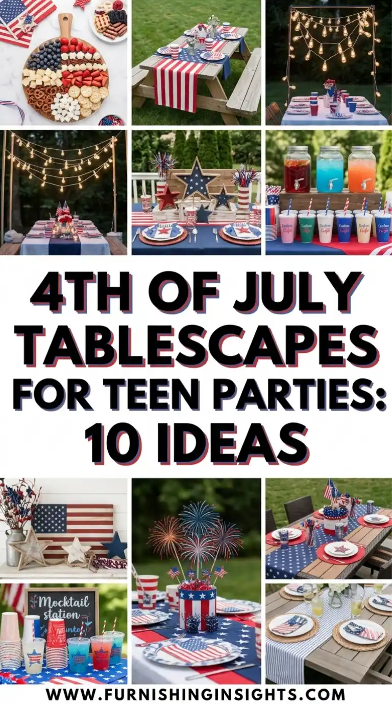 4th of July Tablescapes for Teen Parties: 10 Fun Ideas 1 10 4th of July Tablescapes for Teen Parties