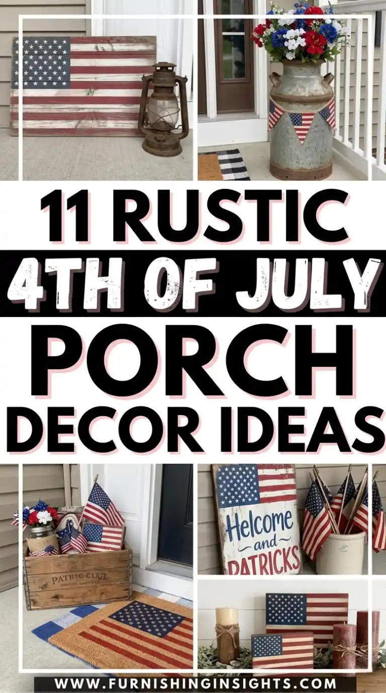 11 Rustic 4th of July Porch Decor Ideas That Nail That Cozy Country Vibe 1 11 Rustic 4th of July Porch Decor Ideas