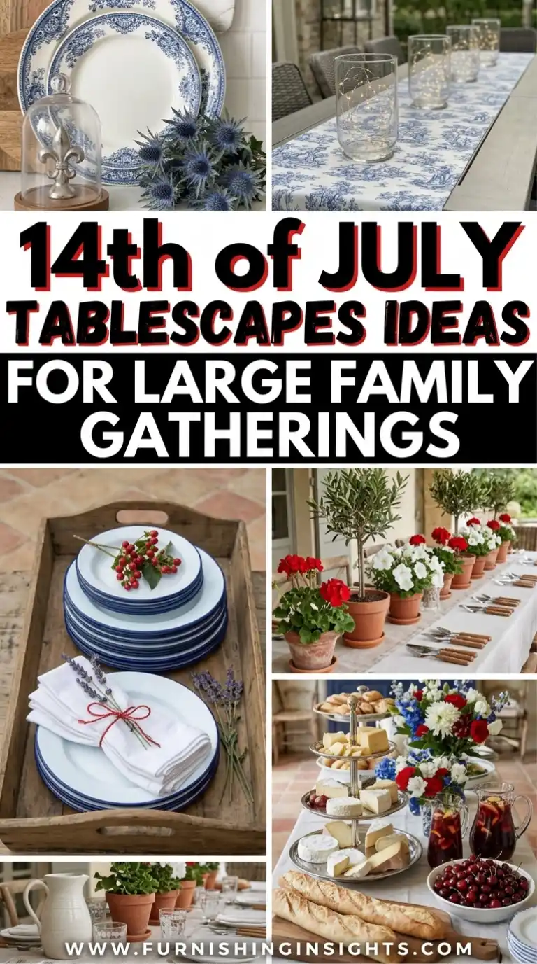 4th of July Tablescapes for Large Family Gatherings: 13 Festive Ideas 1 13 4th of July Tablescapes for Large Family Gathering