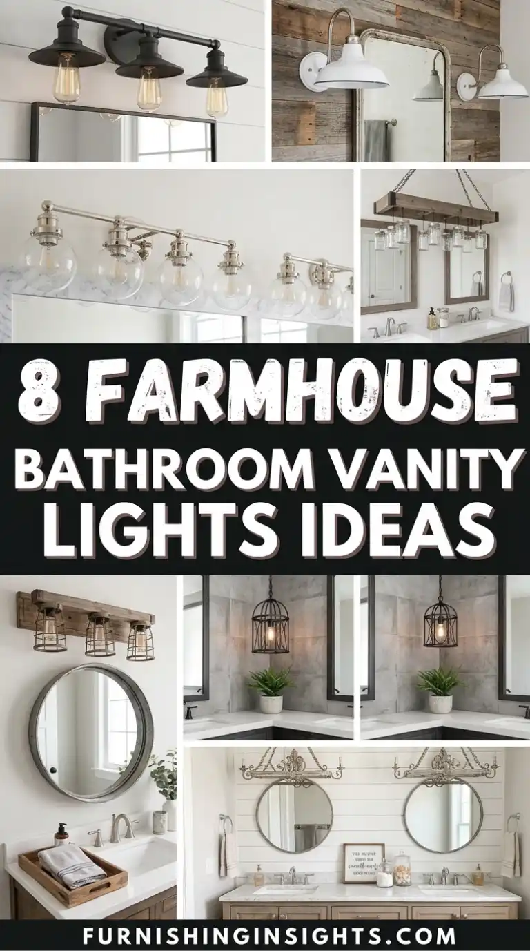 Farmhouse Bathroom Vanity Lights Ideas: 8 Stylish Looks 1 8 Farmhouse Bathroom Vanity Lights Ideas