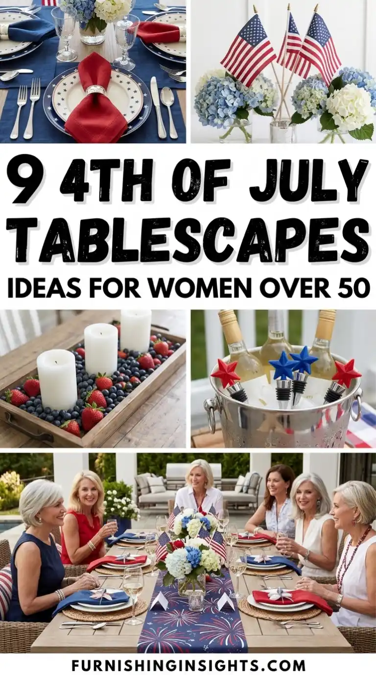 4th of July Tablescapes for Women Over 50: 9 Chic Setups 1 9 4th of July Tablescapes for Women Over 50