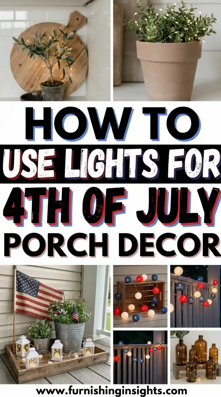 11 Creative Ways to Use Lights for 4th of July Porch Decor That Wow at Night 1 Creative Ways to Use Lights for 4th of July Porch Decor
