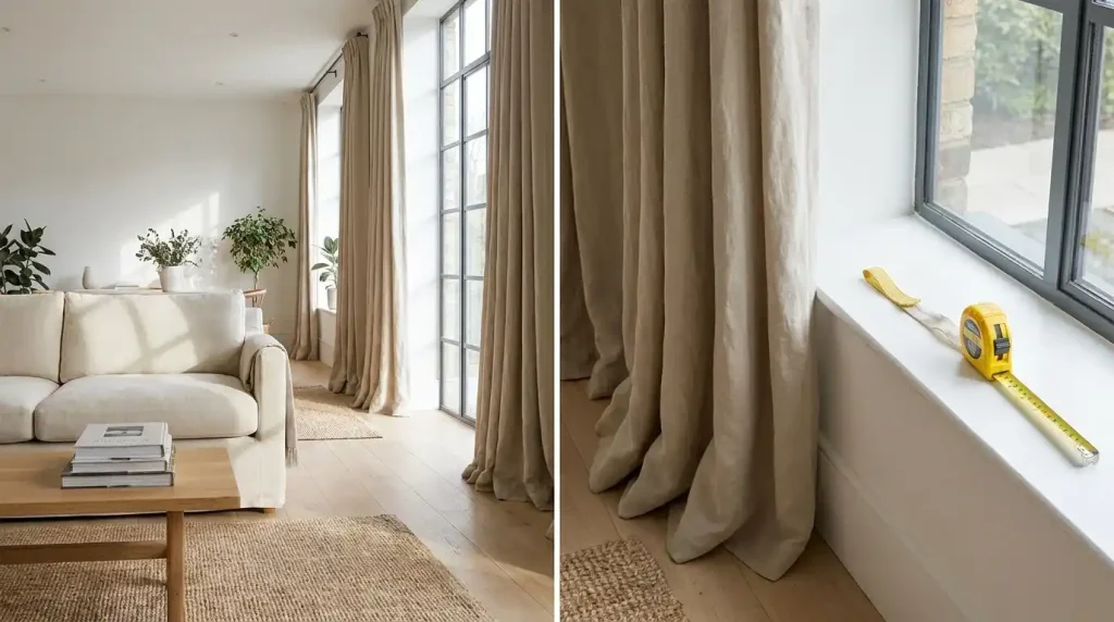 Curtain Blind Size Calculator 1 Curtain & Blind Size Calculator